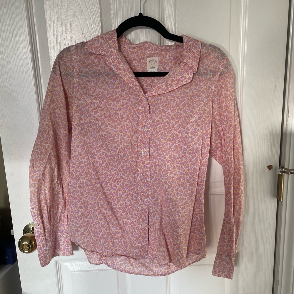 J.Crew Floral Shirt